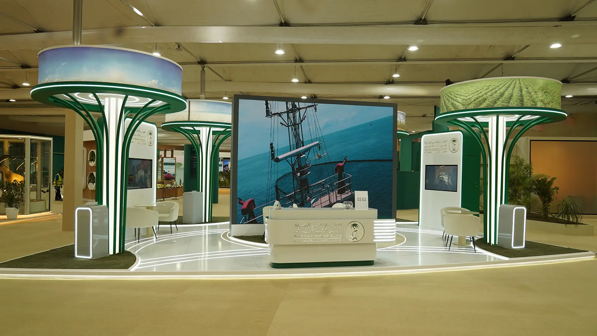National Center for Environmental Compliance Pavilion at UNCCD COP16